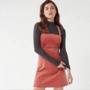 UO Corduroy Overall Dress